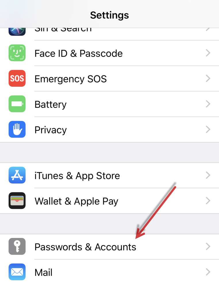 iphone mail app switch accounts
