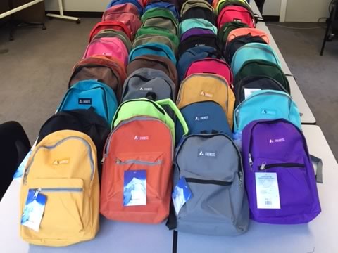Seventy Backpacks Donated To Local Schools - Green Mountain Access